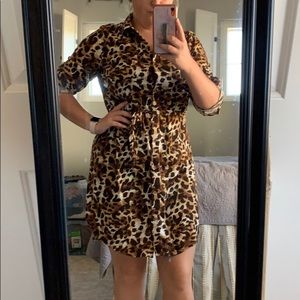 Cheetah Dress